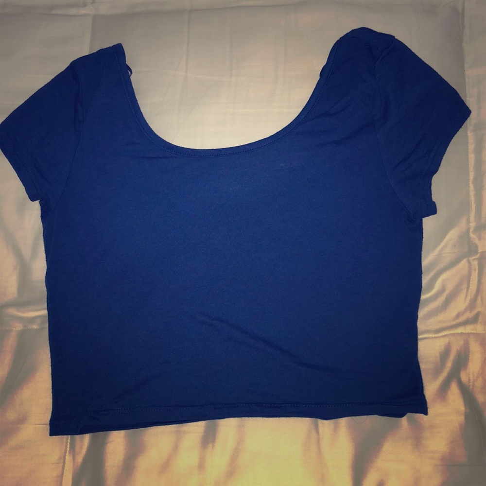 Royal Blue Crop